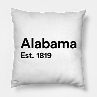 Alabama - Est. 1819 Pillow