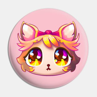 Cat girl Pin