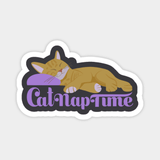 Cat nap time Magnet