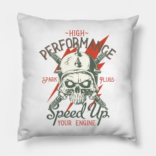 High Performance Biker Custom Pillow