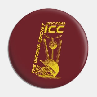 The West Indies Cricket Memorabilia Pin