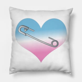 Trans Safety Heart Pillow