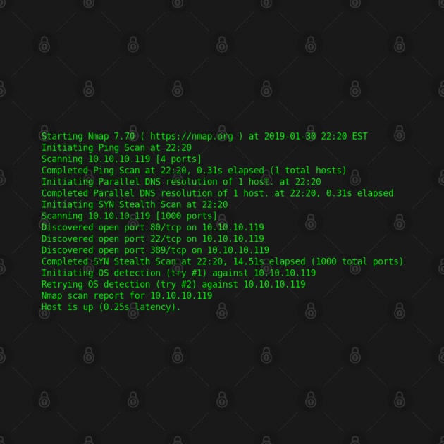 Nmap Ping Scan by Cyber Club Tees