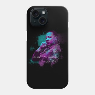 MLK Watercolor Portrait Phone Case