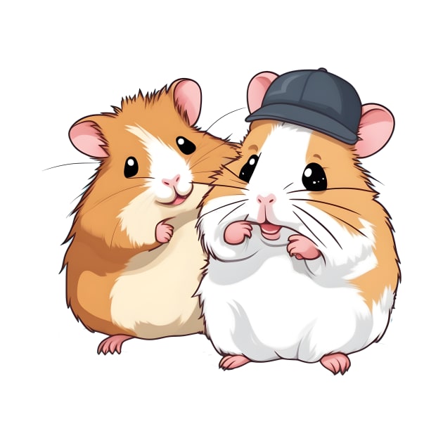 cute hamster friends by Majkel&Majkel