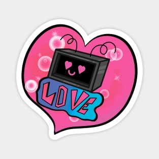 fnf character hex emoji love Magnet