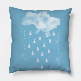 Ukrainian tears Pillow