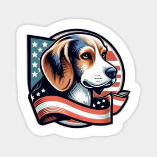 BEAGLE FLAG Magnet