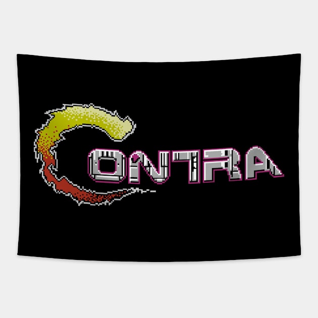 Contra Title Tapestry by kladenko