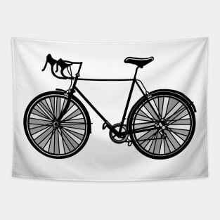 Retro Vintage Race Bike Tapestry