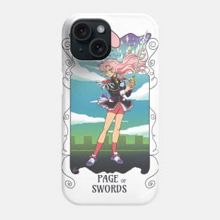 Utena Page of Swords Phone Case