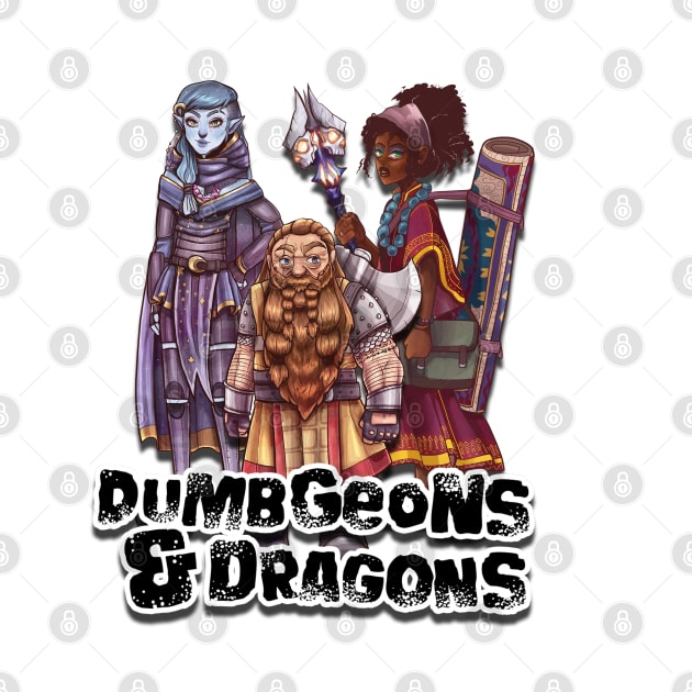 Decimators of Dragons (S02) - Dumbgeons & Dragons by Dumb Dragons Productions Store