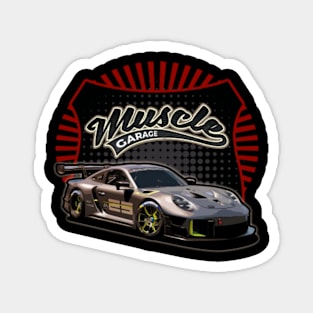 Porsche 911 GT2 Sport car muscle Magnet