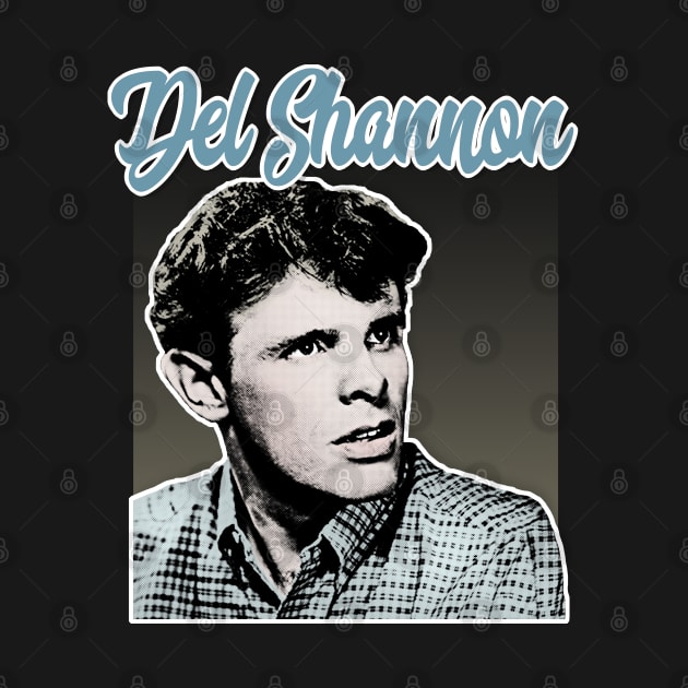 Del Shannon - Rock-n-Roll Nostalgia Graphic Design by DankFutura