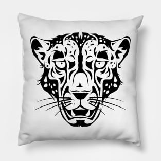 Jaguar head Pillow