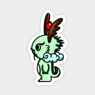 Cute cartoon cloud dragon Magnet