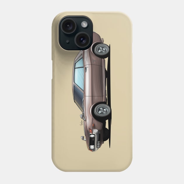 Toyota Celica TA22 Phone Case by Mario Ramos Rally Art