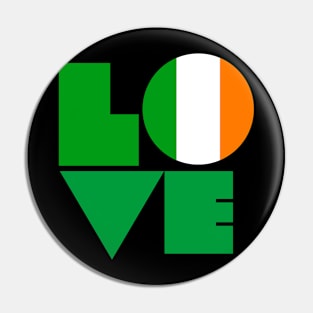 Show your LOVE for Ireland Pin