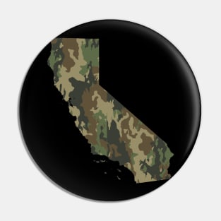 California Army Camo Pin