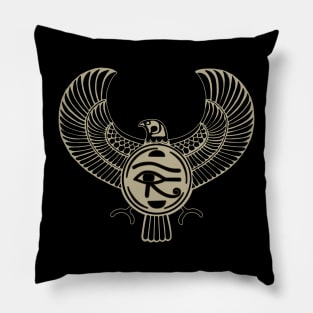 Egyptian mythology bird figure Pillow