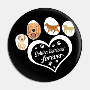 Golden Retriever forever Pin