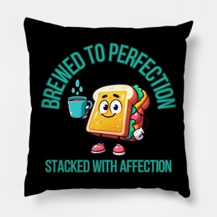 Breakfast Sandwich Pillow