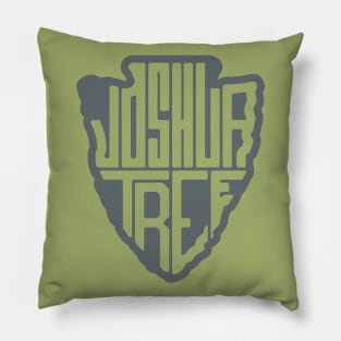 Joshua Tree National Park name arrowhead Pillow