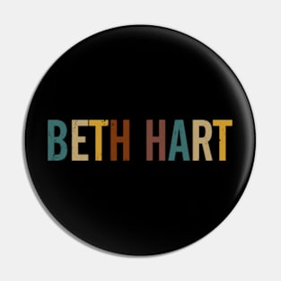 Proud To Be Beth Personalized Name Styles 70s 80s Pin