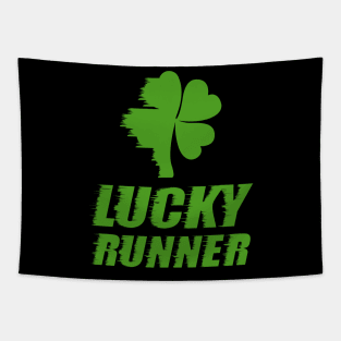 Lucky Runner St. Patricks Day Tapestry