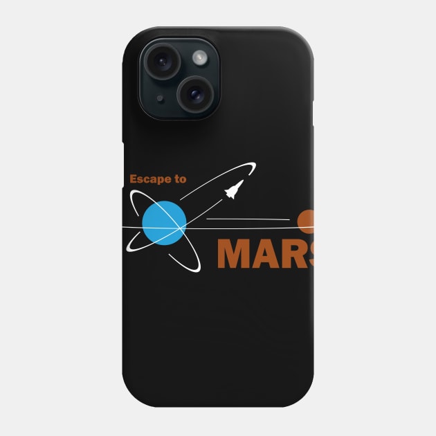 Escape to Mars Phone Case by ilrokery