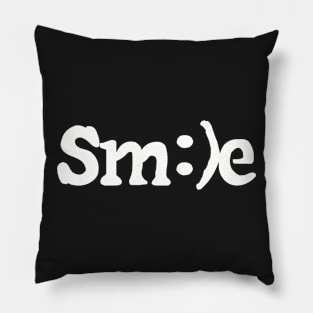 Smile - Sm:)e Pillow