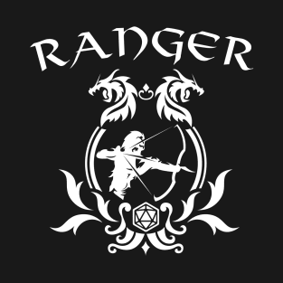 DnD Ranger Class Symbol Print T-Shirt