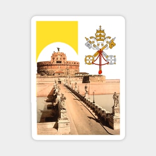 Rome Vatican Santangelo Castle of the Holy Angel Magnet