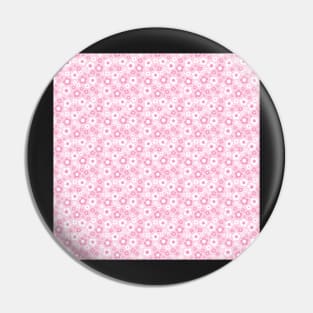 PINK 60S RETRO FLORALS Pin