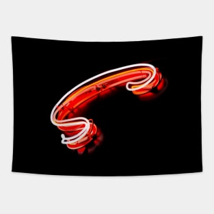 Hot Dog Squiggle Tapestry