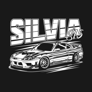 Silvia S15 (White Print) T-Shirt