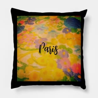 Autumn In Paris Pillow