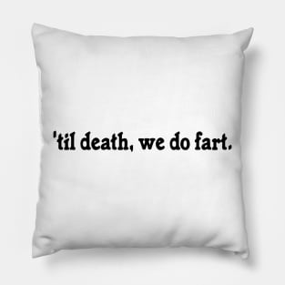 We Do Fart Pillow