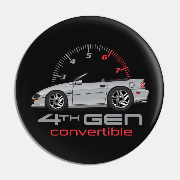 4th gen convertible-Sebring Silver Pin by ArtOnWheels