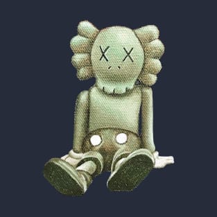 Kaws xx Kaws canvas T-Shirt