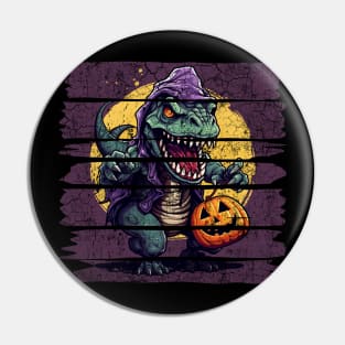 Trick or Treat Rex - Halloween Pin