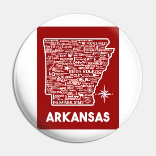 Arkansas Map Pin