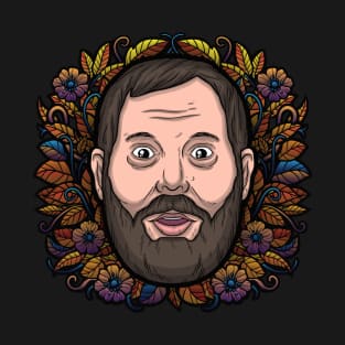 Bert Kreischer (Flowered) T-Shirt