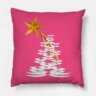 Merry cristmas artwork Pillow