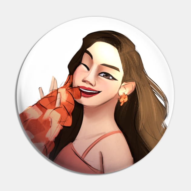 Dahyun Alcohol-Free Pin by brainswithbron