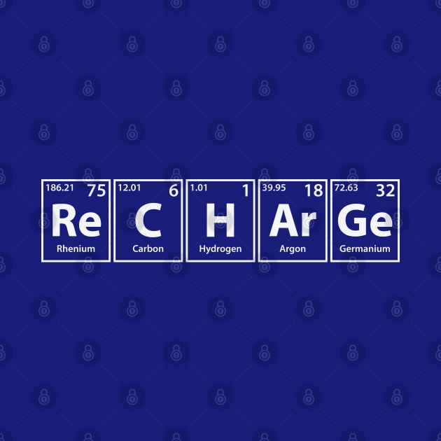 Recharge (Re-C-H-Ar-Ge) Periodic Elements Spelling by cerebrands