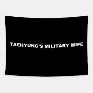 Taehyung’s Military Wife BTS Shirt - Exclusive Design for True Fans! Tapestry