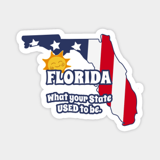 Funny FLORIDA "What Your State Used to Be" Magnet