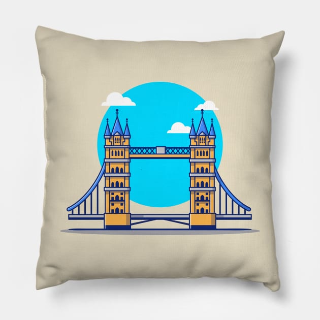 London Bridge Pillow by Catalyst Labs