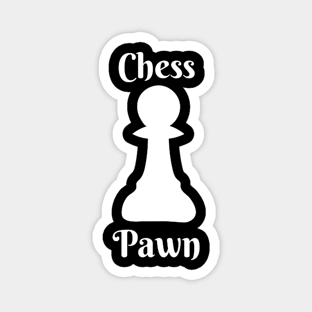 chess pawn piece Magnet by happieeagle